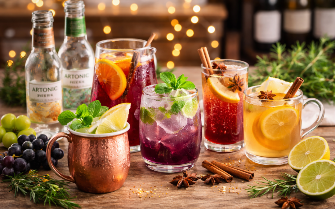 5 recettes de cocktails sans alcool signées De Vitis